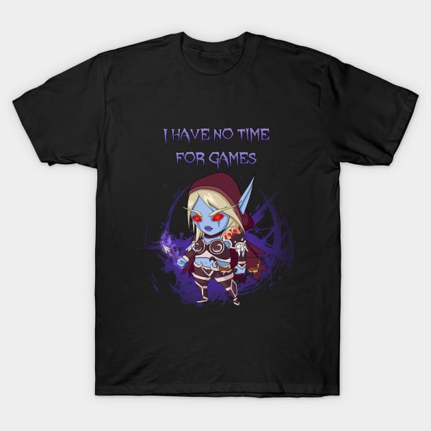 Sylvanas Windrunner T-Shirt by CrisArroyo